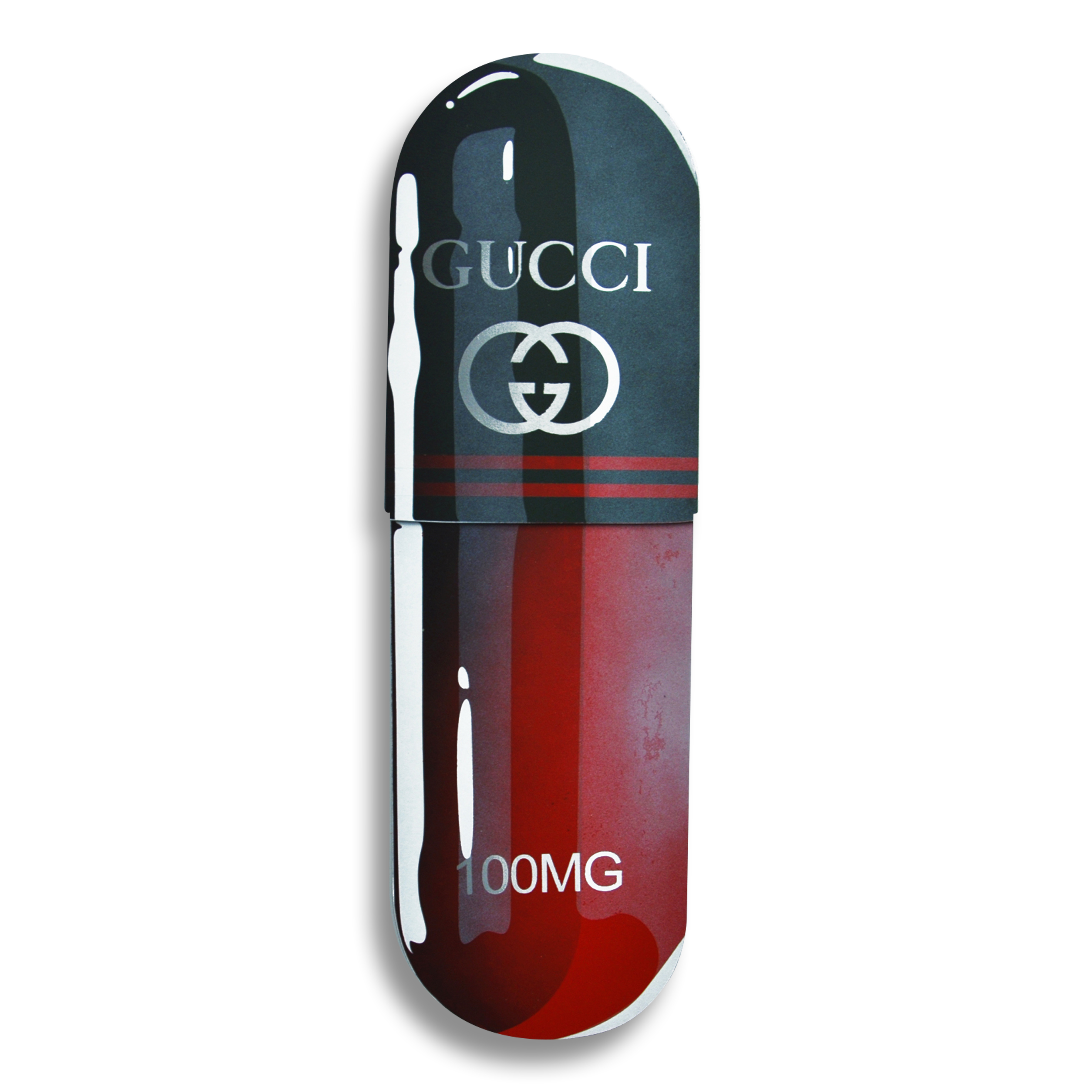 Blue gucci pill