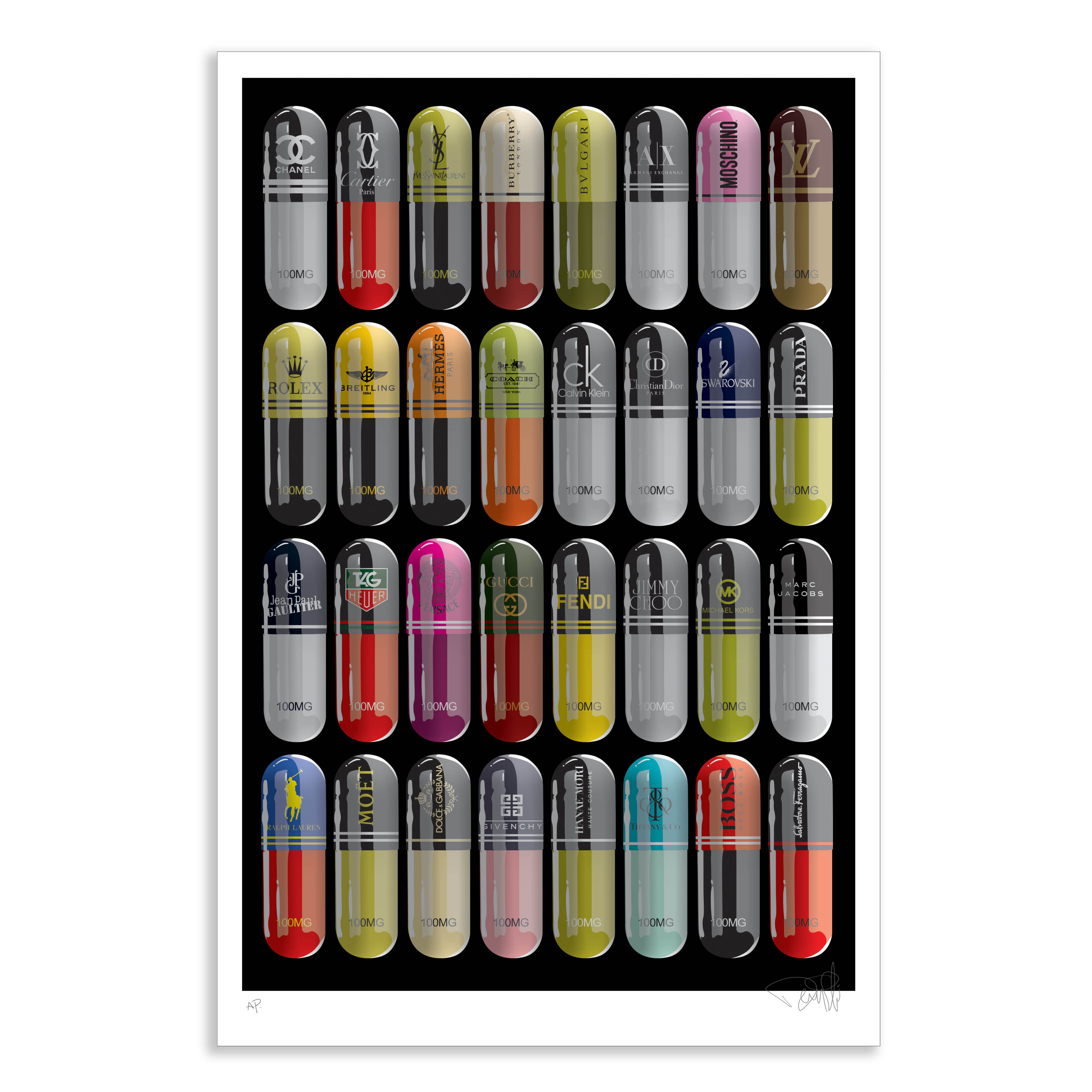 Shelf Medication – Designer Drugs – Artist Proof – Enjoy Denial