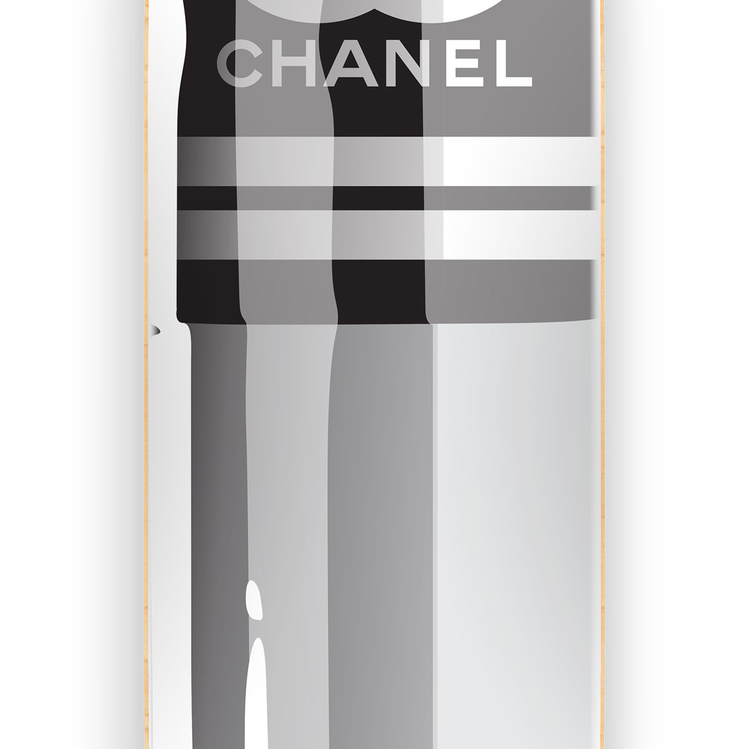 Denial Designer Drugs Chanel II Skateboard Deck Chrome - US