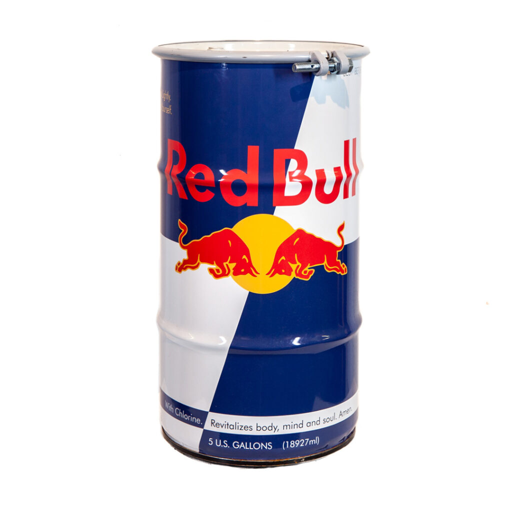 Red Bull – Toxic Waste Barrel